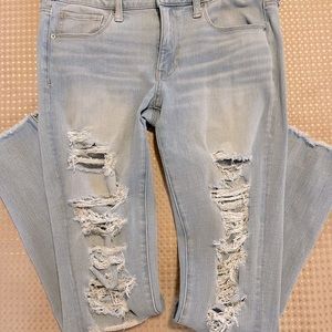 Jeans American Eagle super stretchy size 12